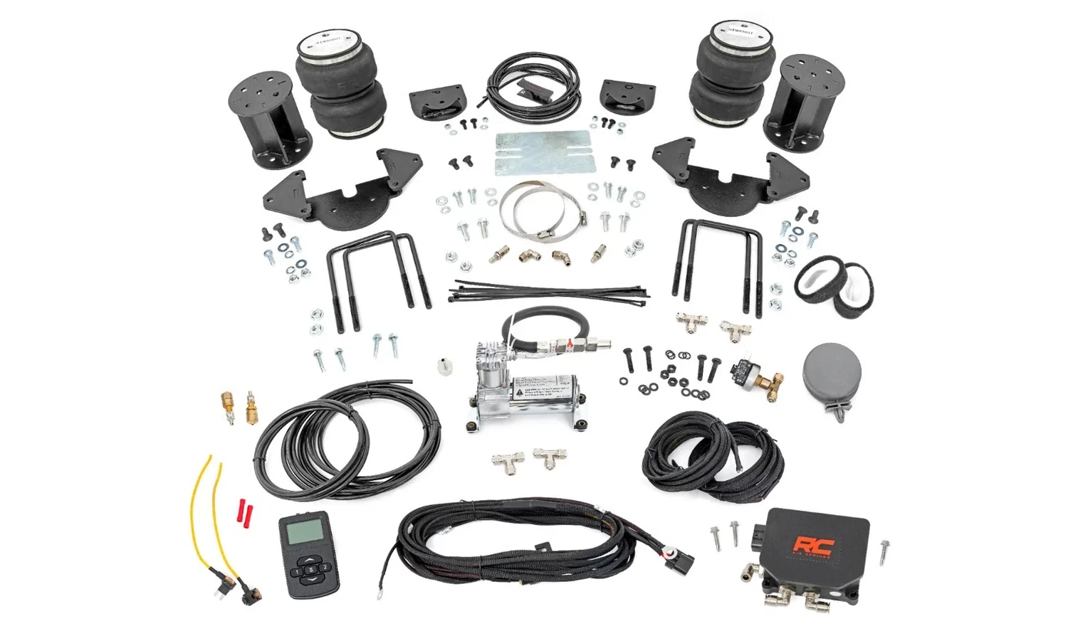 Fits Chevy_GMC 1500(19-24) Air Spring w_compressor Wireless Controller 100116WC